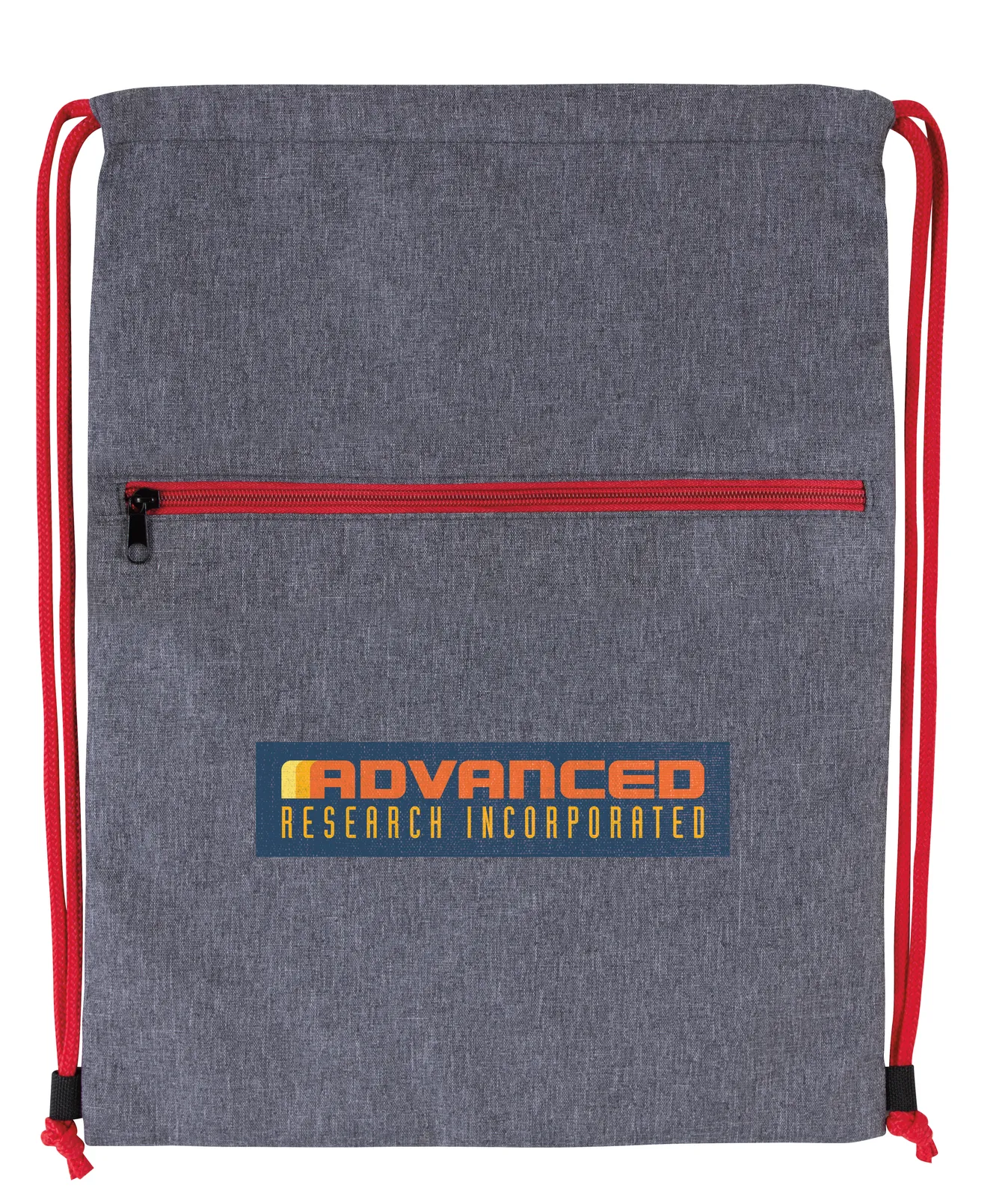 Drawstring Backpack Two-Tone 300D Polyester - 17.5 x 13.375 in - product view 5