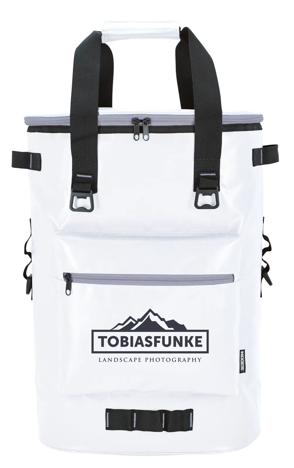 Tarpaulin Cooler Backpack 36-Can with Openers - 18.5 x 13.4 in - product view 5