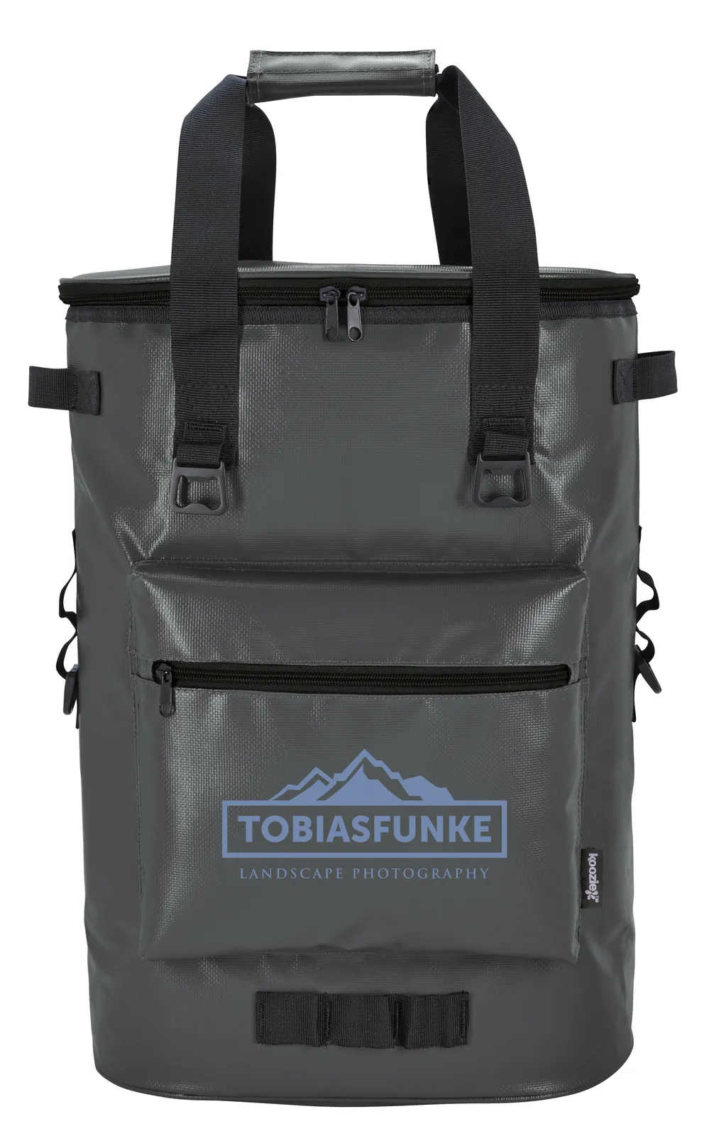 Tarpaulin Cooler Backpack 36-Can with Openers - 18.5 x 13.4 in - product view 6