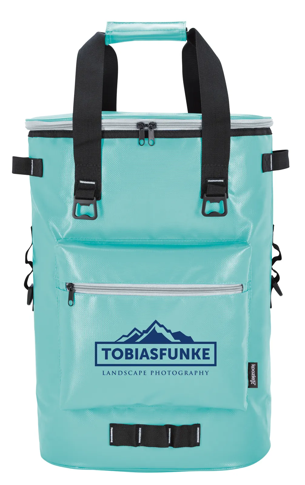 Tarpaulin Cooler Backpack 36-Can with Openers - 18.5 x 13.4 in - product view 7
