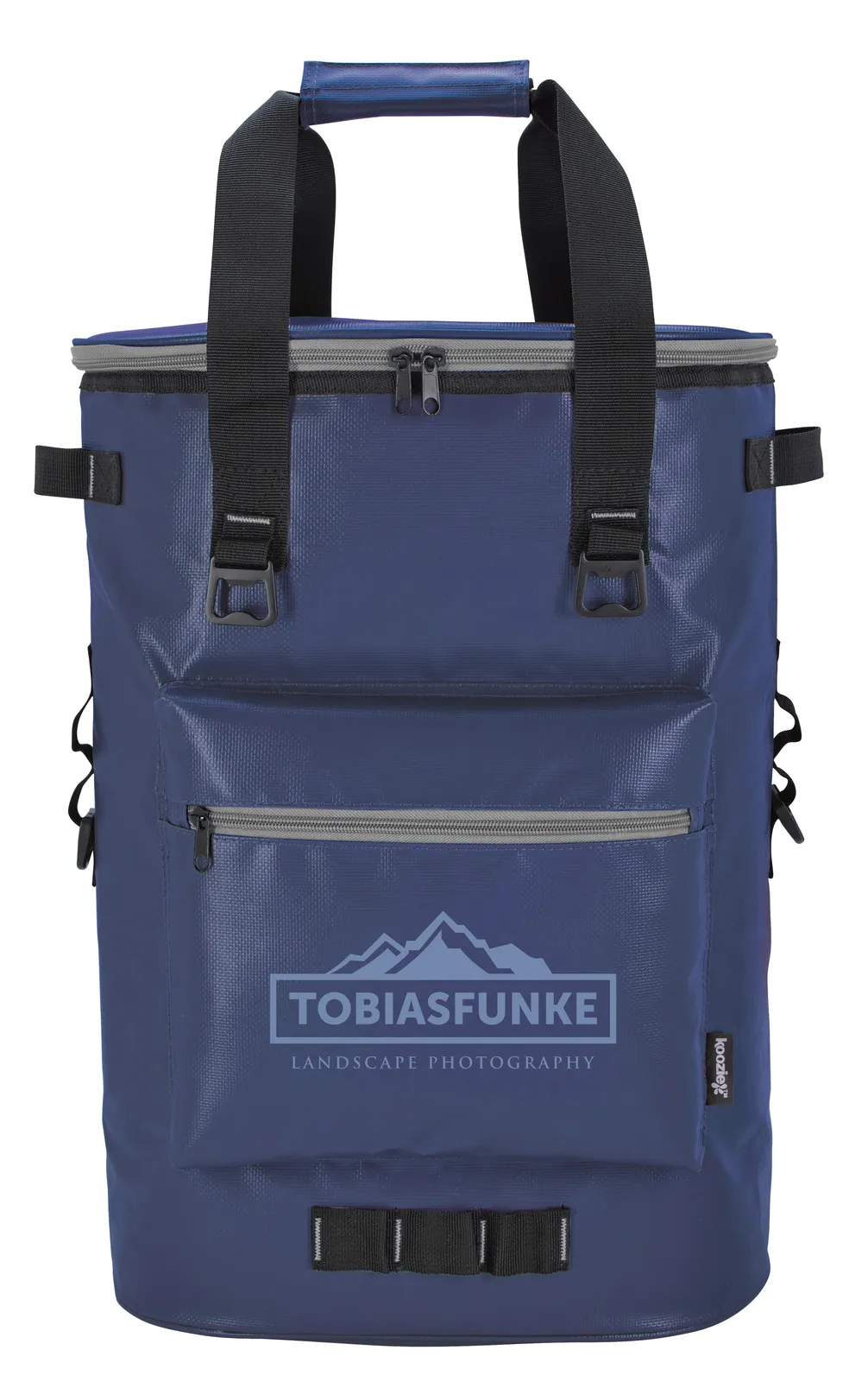 Tarpaulin Cooler Backpack 36-Can with Openers - 18.5 x 13.4 in - product view 8