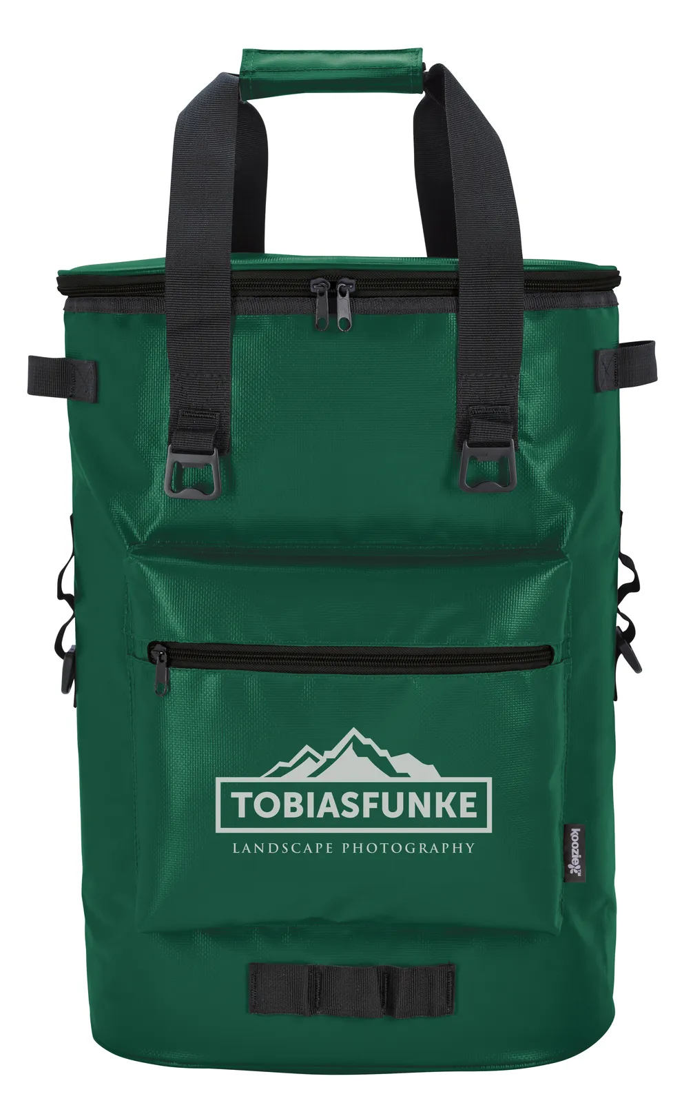Tarpaulin Cooler Backpack 36-Can with Openers - 18.5 x 13.4 in - product view 9