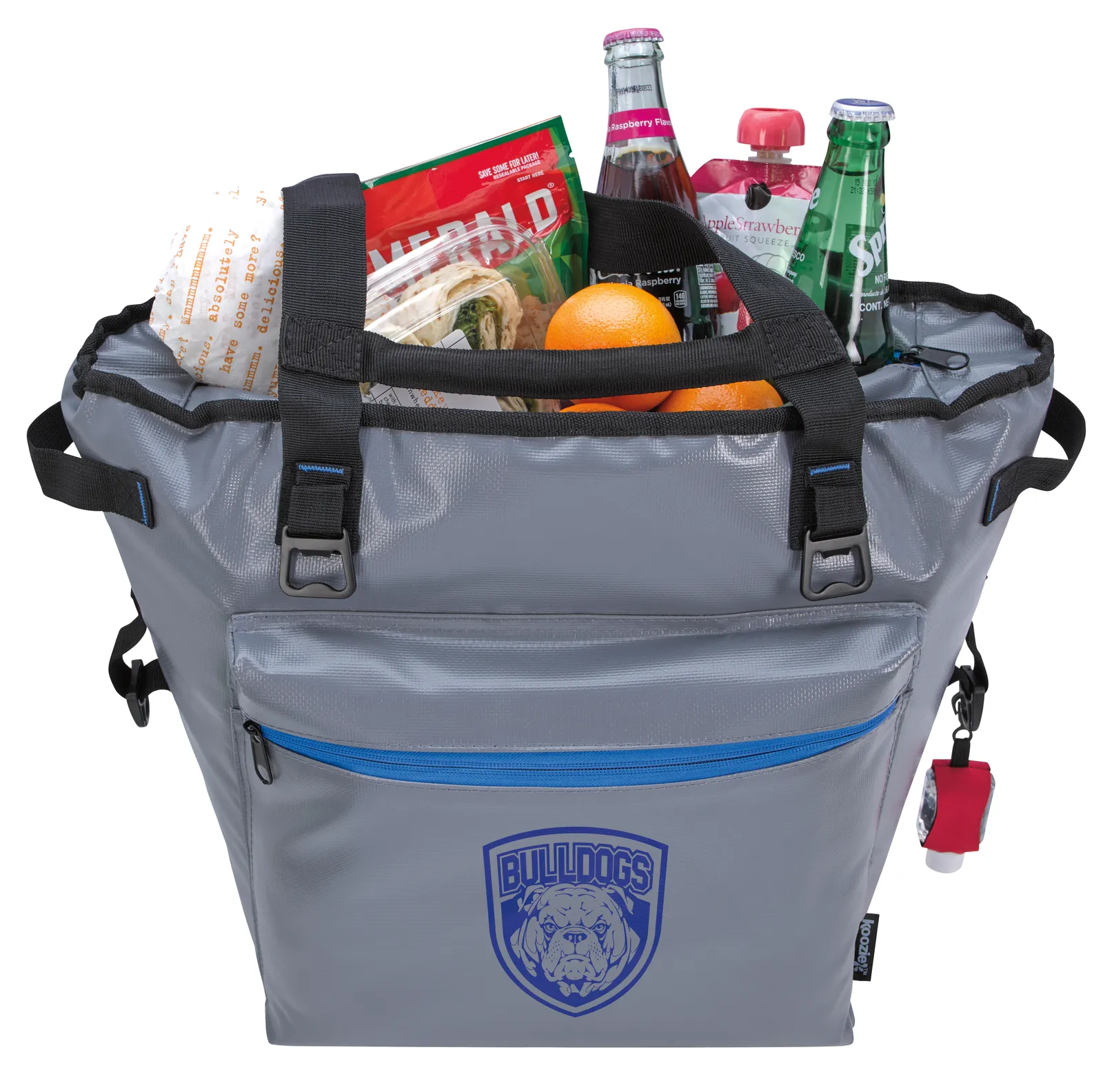 Tarpaulin Cooler Tote 22L with Bottle Openers - 14.5 x 12.6 in - product view 5