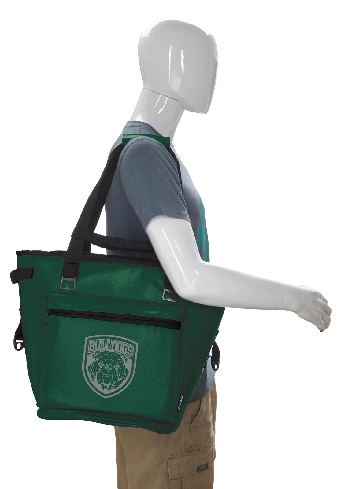 Tarpaulin Cooler Tote 22L with Bottle Openers - 14.5 x 12.6 in - product view 11