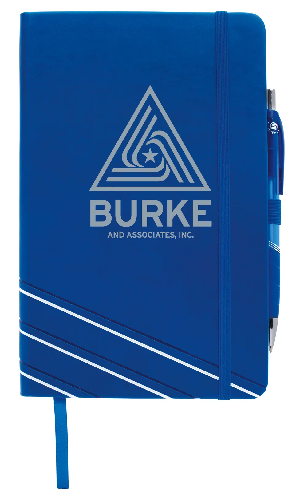 Foil Embossed Journal Leatherette Rayley Pen - 8.5 x 5.8 in - product view 3