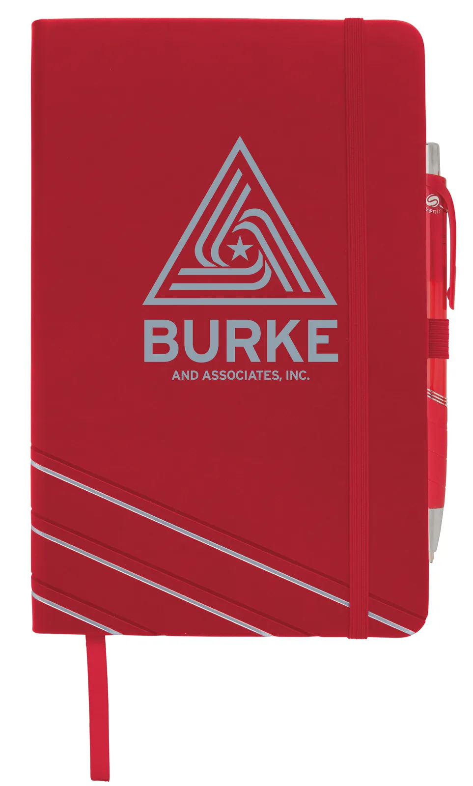 Foil Embossed Journal Leatherette Rayley Pen - 8.5 x 5.8 in - product view 4