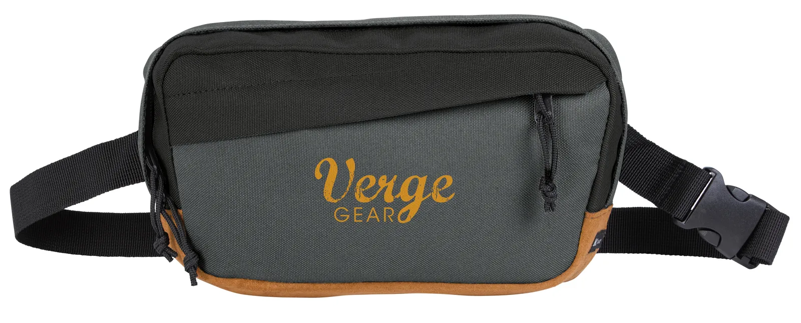 RPET Fanny Pack Suede Trim Convertible Sling - 6.1 x 10.6 in - product view 2