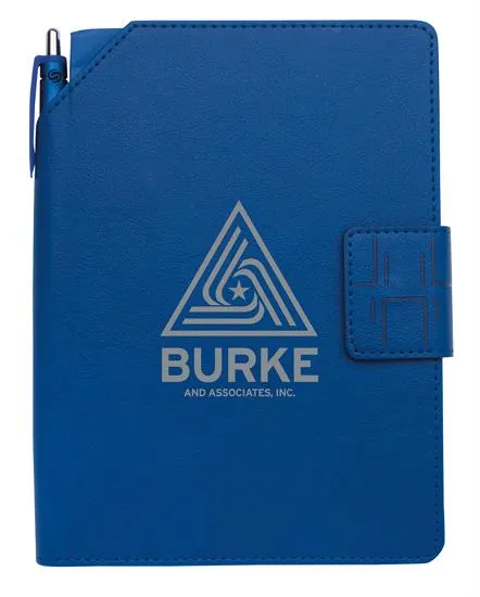 Magnetic Closure Journal Leatherette Daven Pen - 8.1 x 5.5 in