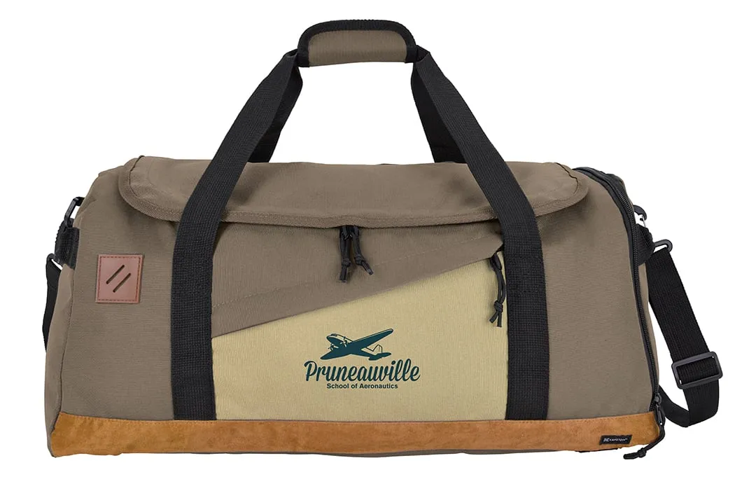 Recycled Duffel Backpack Convertible RPET - 22 x 11 in - product view 5