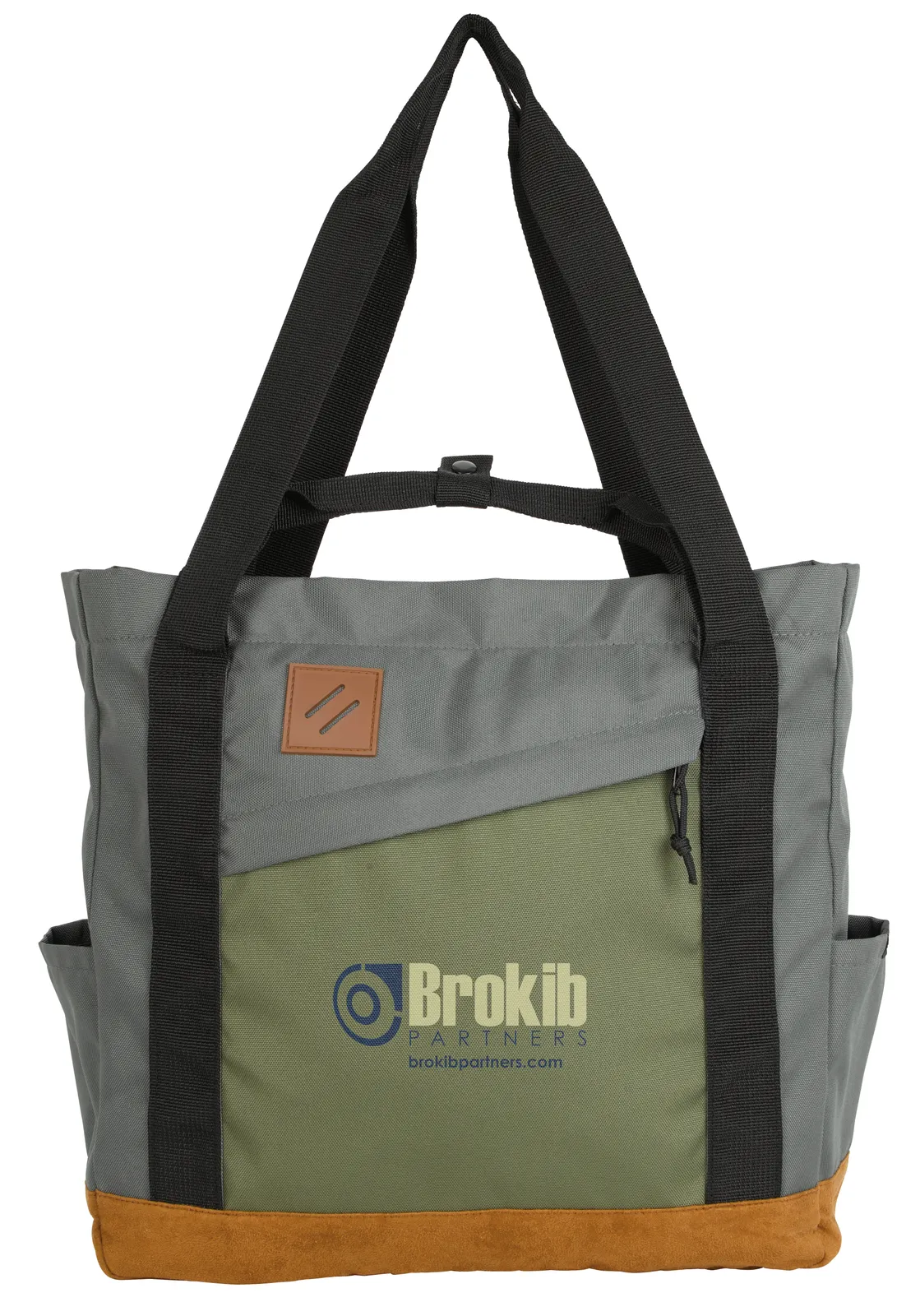 Recycled Tote Backpack RPET Laptop Sleeve - 14 x 14 in - product view 5