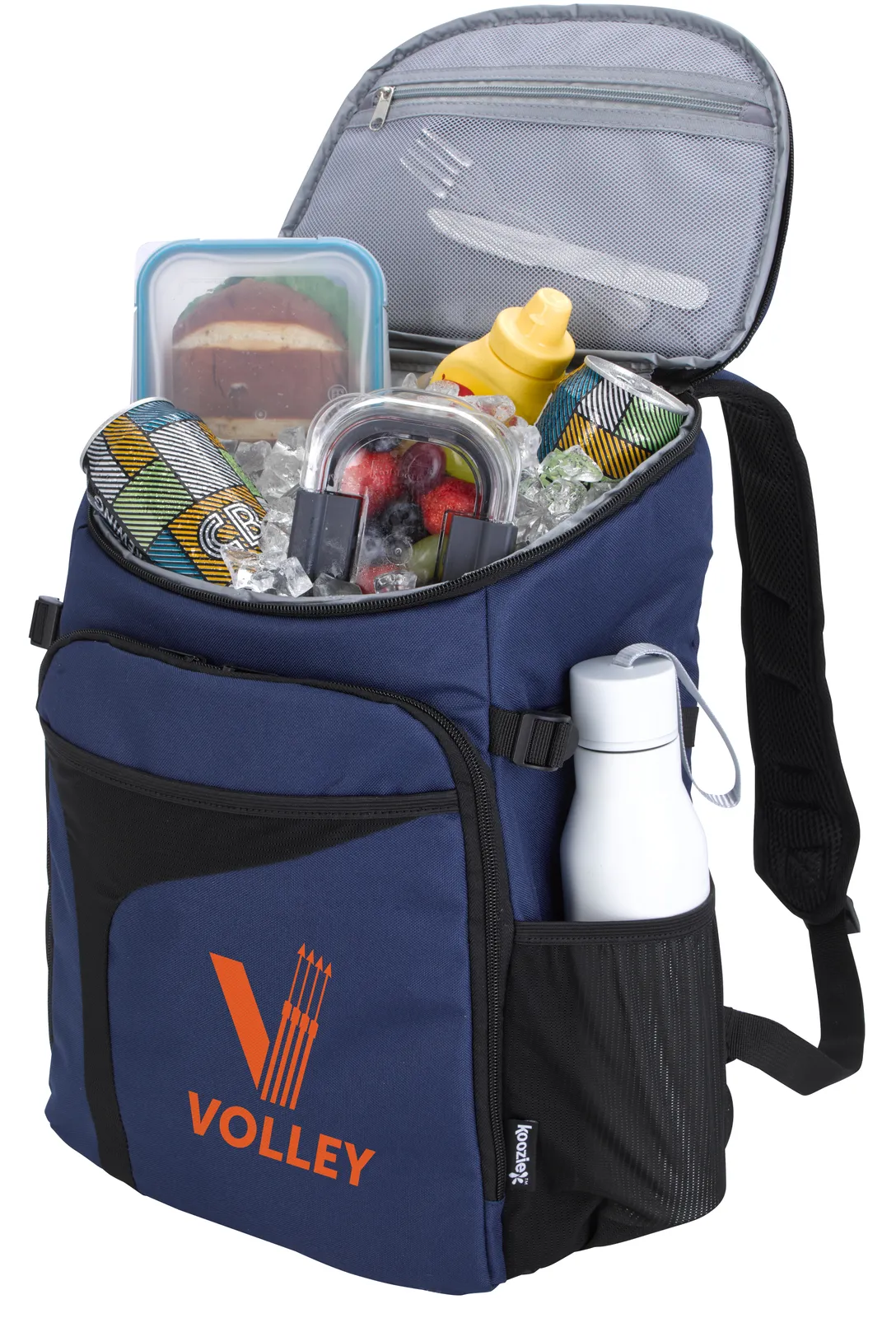 Recycled Cooler Backpack RPET Water Resistant - 17 x 12 in - product view 7