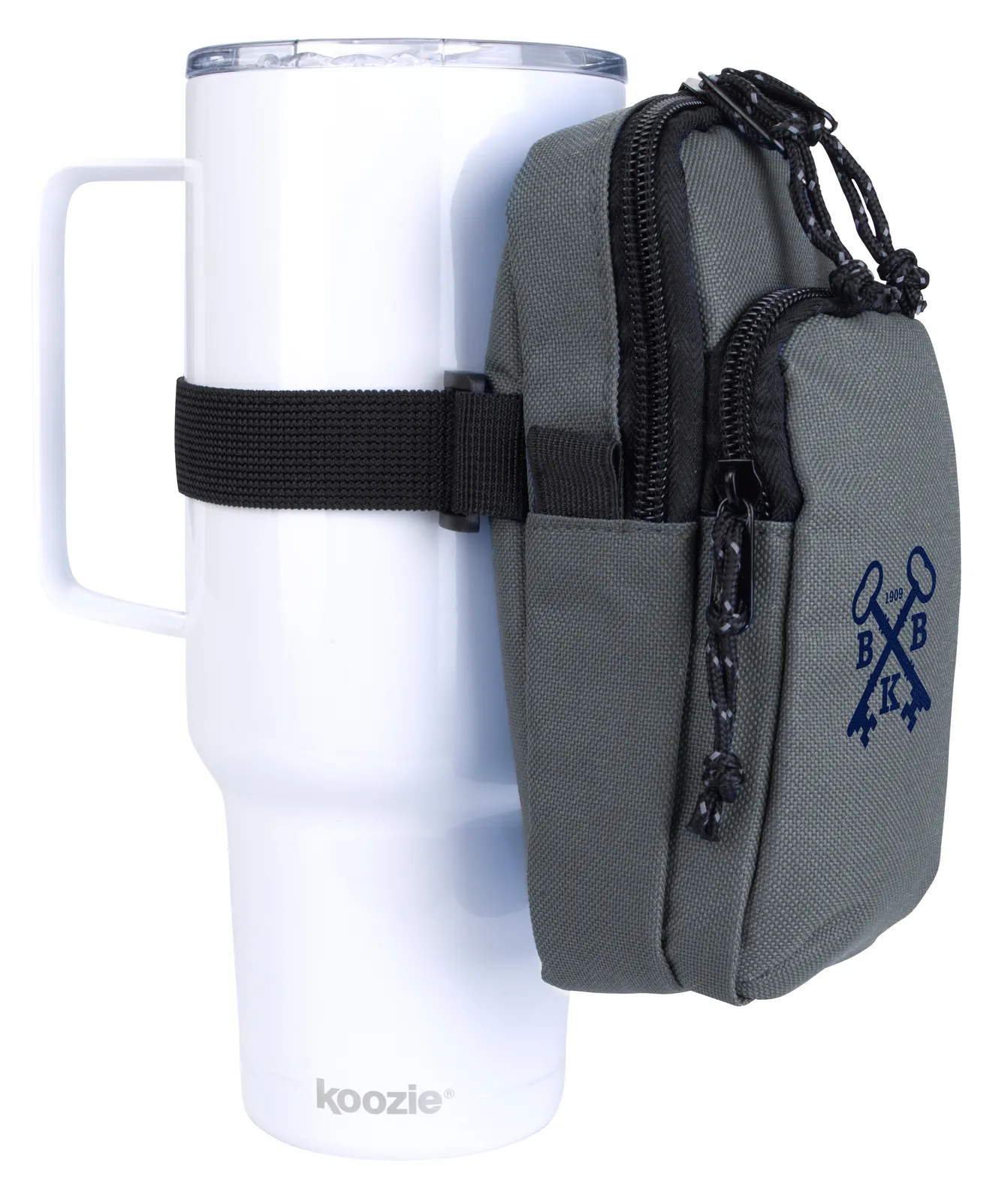 Water Bottle Pouch Recycled PET Running Arm - 6.6 x 3.3 in - product view 8