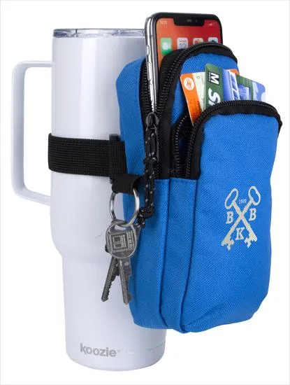 Water Bottle Pouch Recycled PET Running Arm - 6.6 x 3.3 in