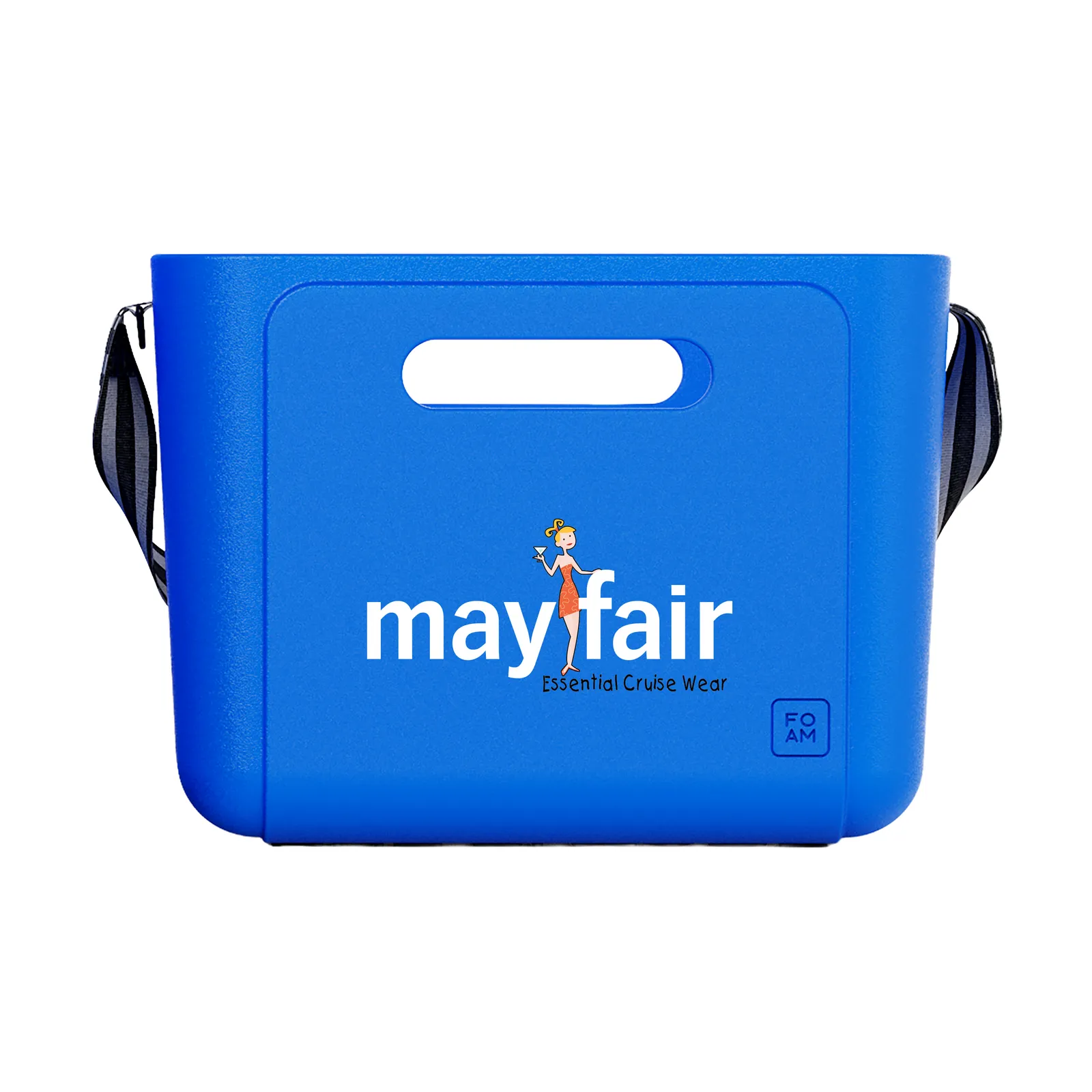 EVA Tote Bag Mini Wipe Clean Adjustable - 14 x 10 in - product view 5