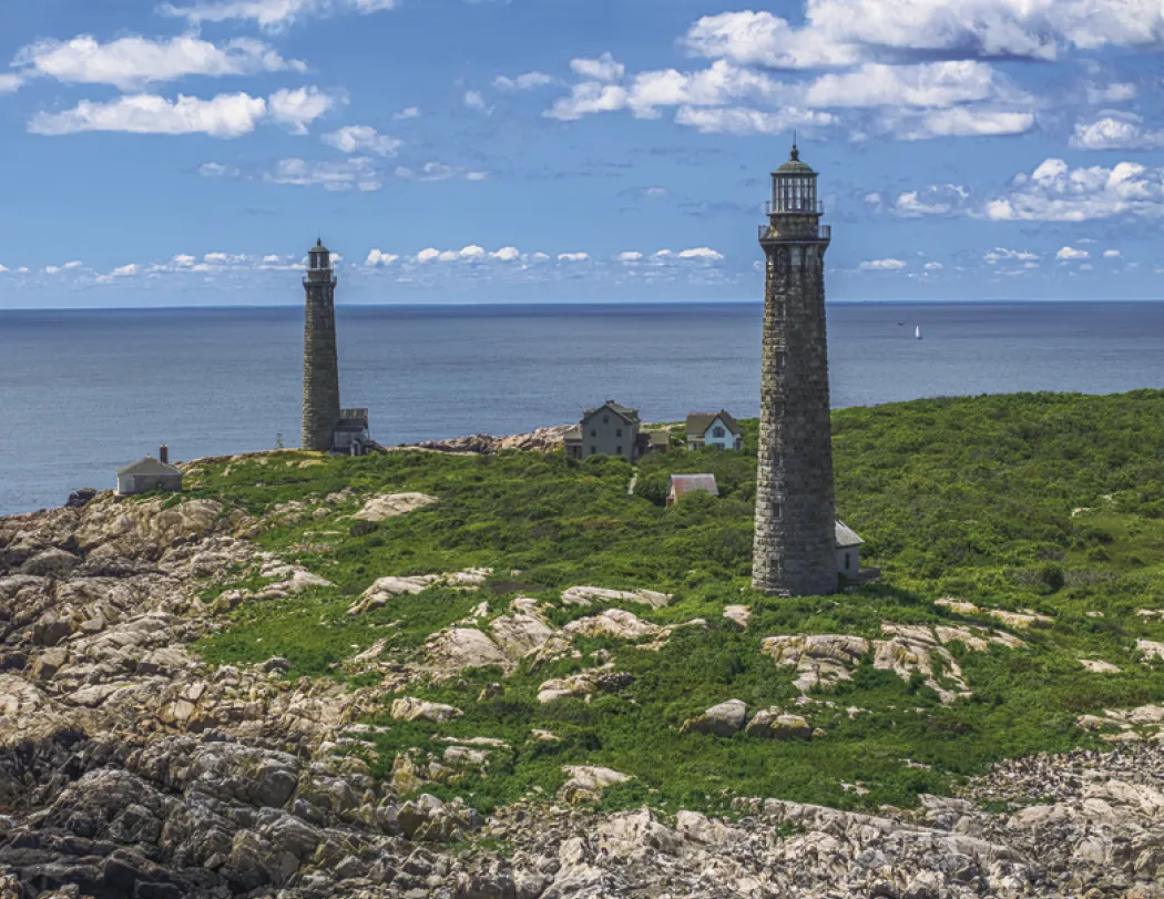 Lighthouses Wall Calendar US Coastal FSC - 18.5 x 11 in - product view 25