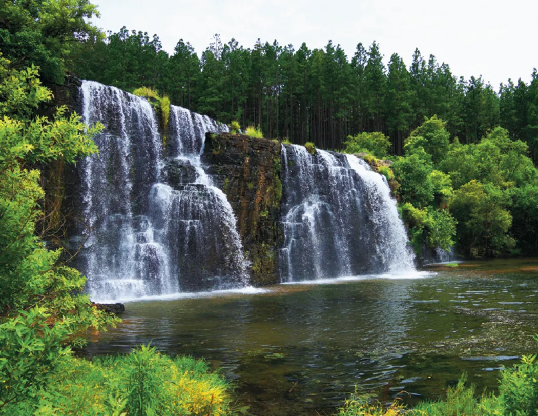 Waterfalls Wall Calendar Scenic Photography - 18.5 x 11 in - product view 25