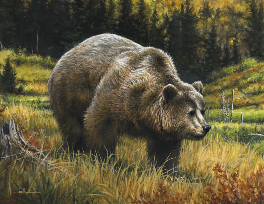 Hautman Brothers Wildlife Art Calendar Matte - 18.5 x 11 in - product view 25