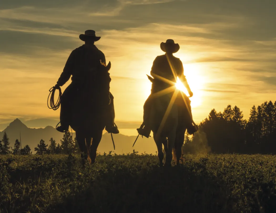 Western Landscape Wall Calendar FSC Gloss - 18.5 x 11 in - product view 17