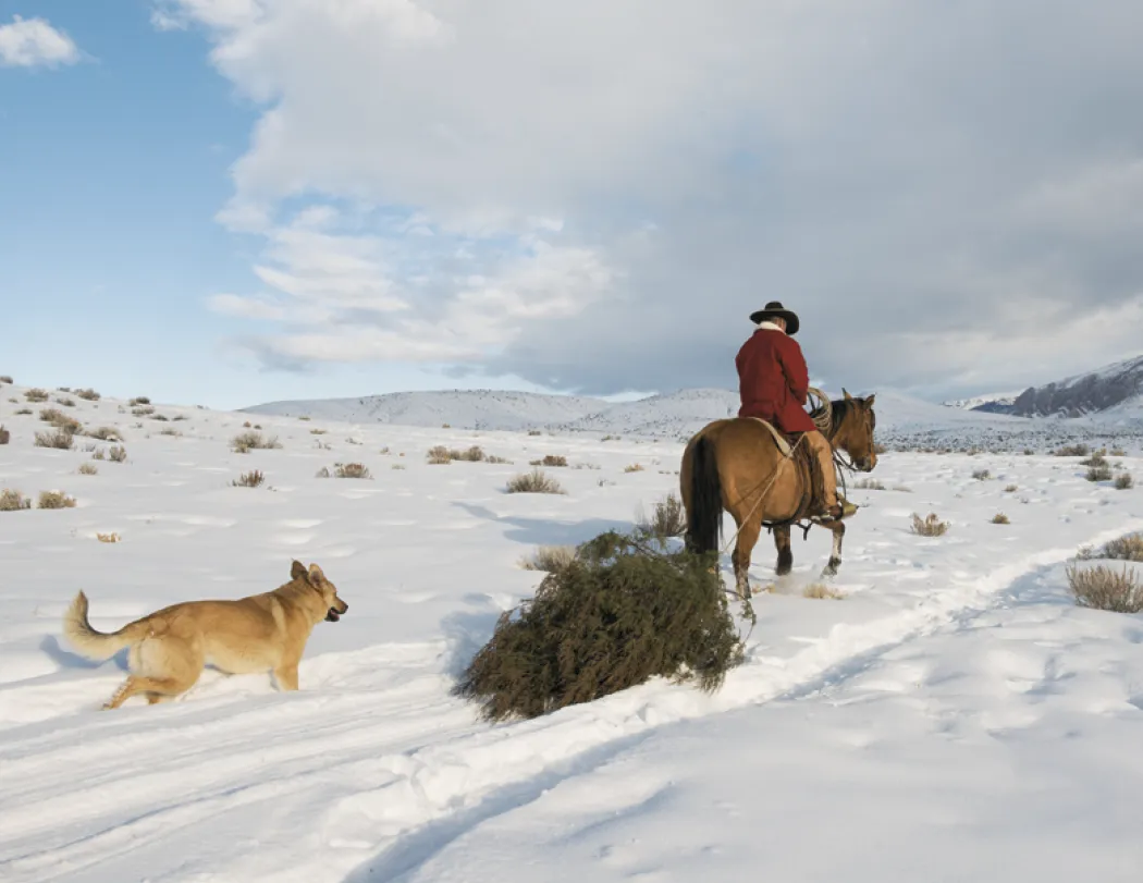 Western Landscape Wall Calendar FSC Gloss - 18.5 x 11 in - product view 28