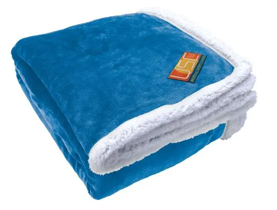 Sherpa Blanket Lightweight Polyester - 70 x 60 in