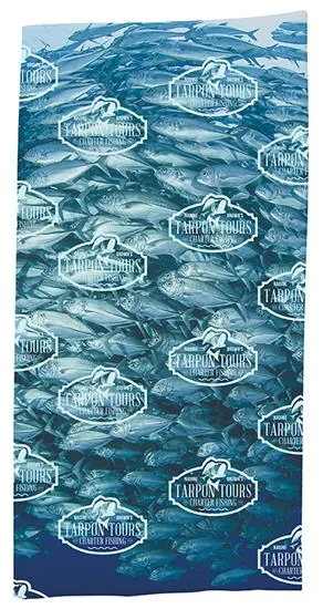 Tube Bandana Full-Color Polyester Multi-Use - 18.9 x 9.4 in