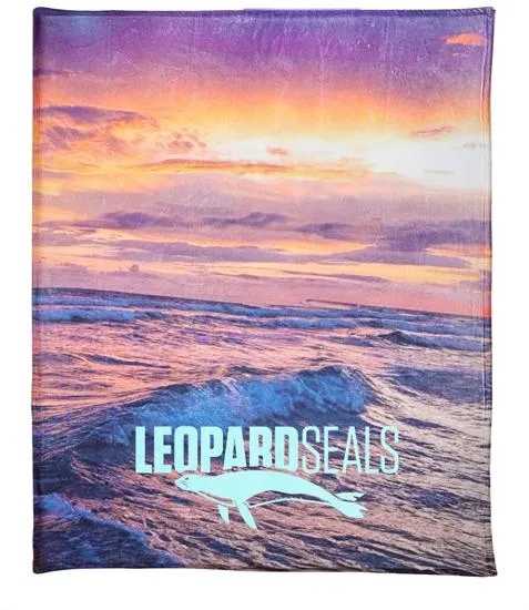 Fleece Blanket Large Sublimated Edge-to-Edge - 60 x 50 in