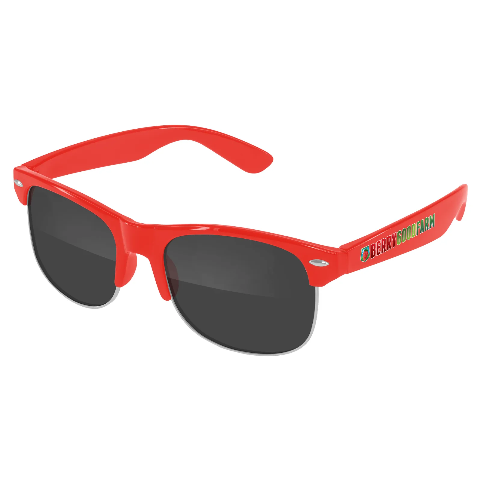Club Style Sunglasses Polycarbonate UV400 - 5.75 x 6 in