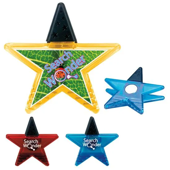Star Magnetic Clip Financial Plastic Rubber - 3.44 x 3.44 in