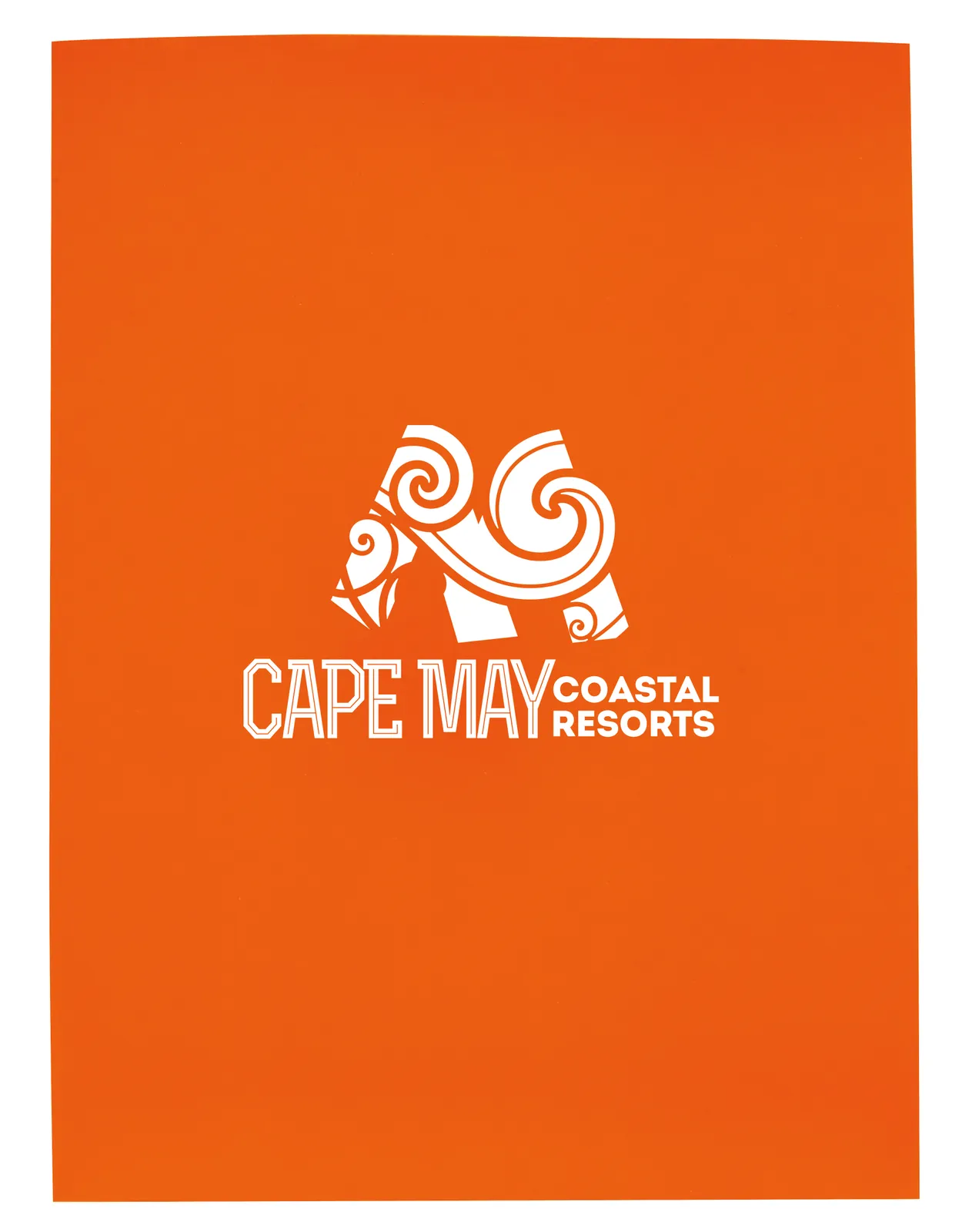 Gloss Paper Folder Business Card Slot - 12 x 9 in - product view 8