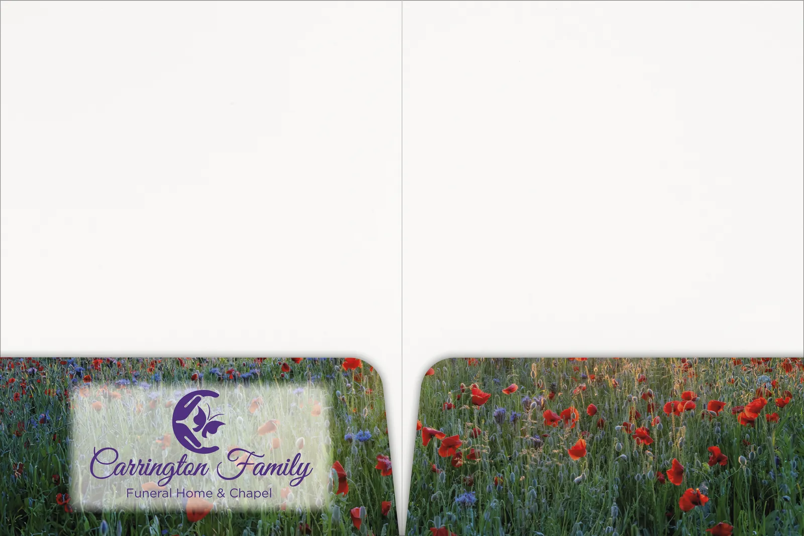 Full-Color Paper Folder Glossy Finish - 12 x 9 in - product view 7