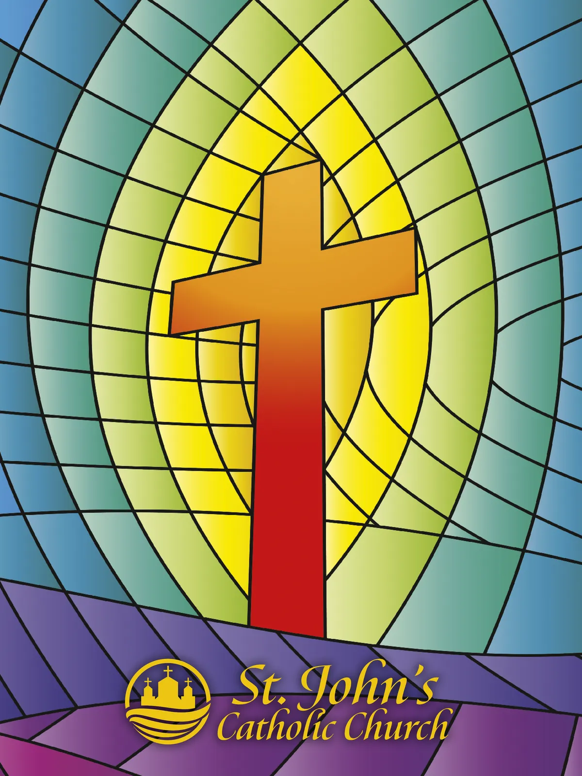 Full-Color Paper Folder Glossy Finish - 12 x 9 in - product view 8