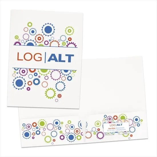Good Value Full-Color Paper Folder - product view 1