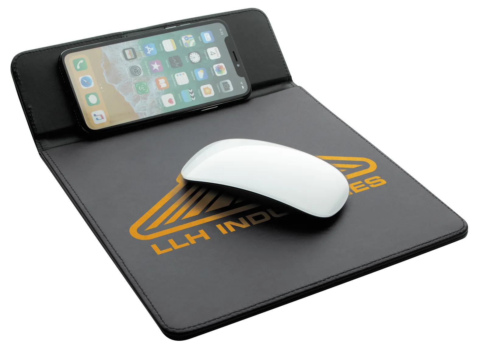 Wireless Charging Mouse Pad Kickstand - 11.625 x 8.625 in - product view 3