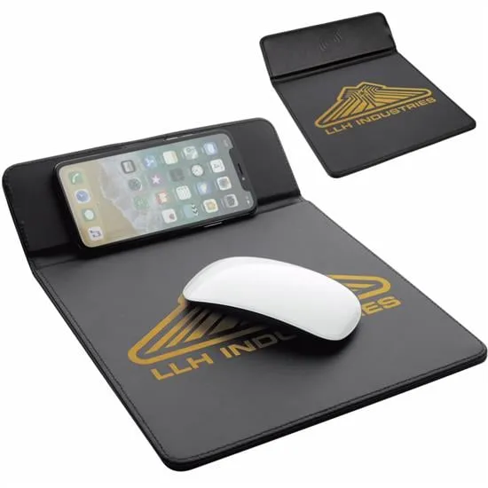 Good Value Wireless Charging Mouse Pad - promotional product with custom logo