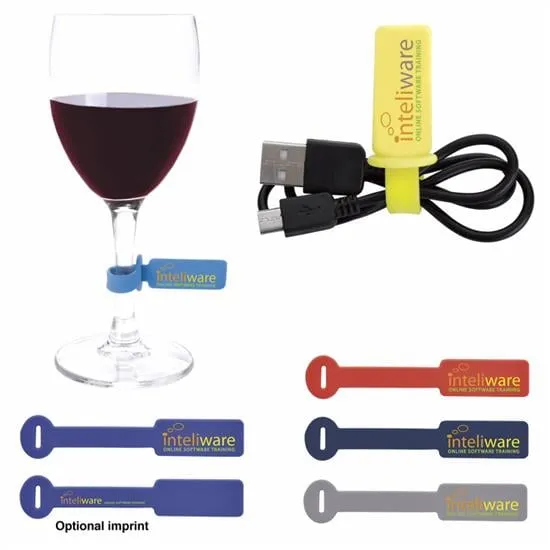 Silicone Cable Organizer Multi-Purpose - 3.875 x 0.75 in