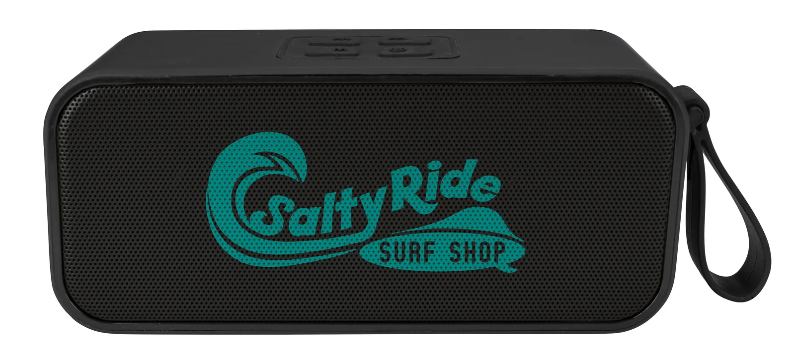 Waterproof Bluetooth Speaker IPX6 Fabric Front - 6.25 x 2.75 in - product view 2