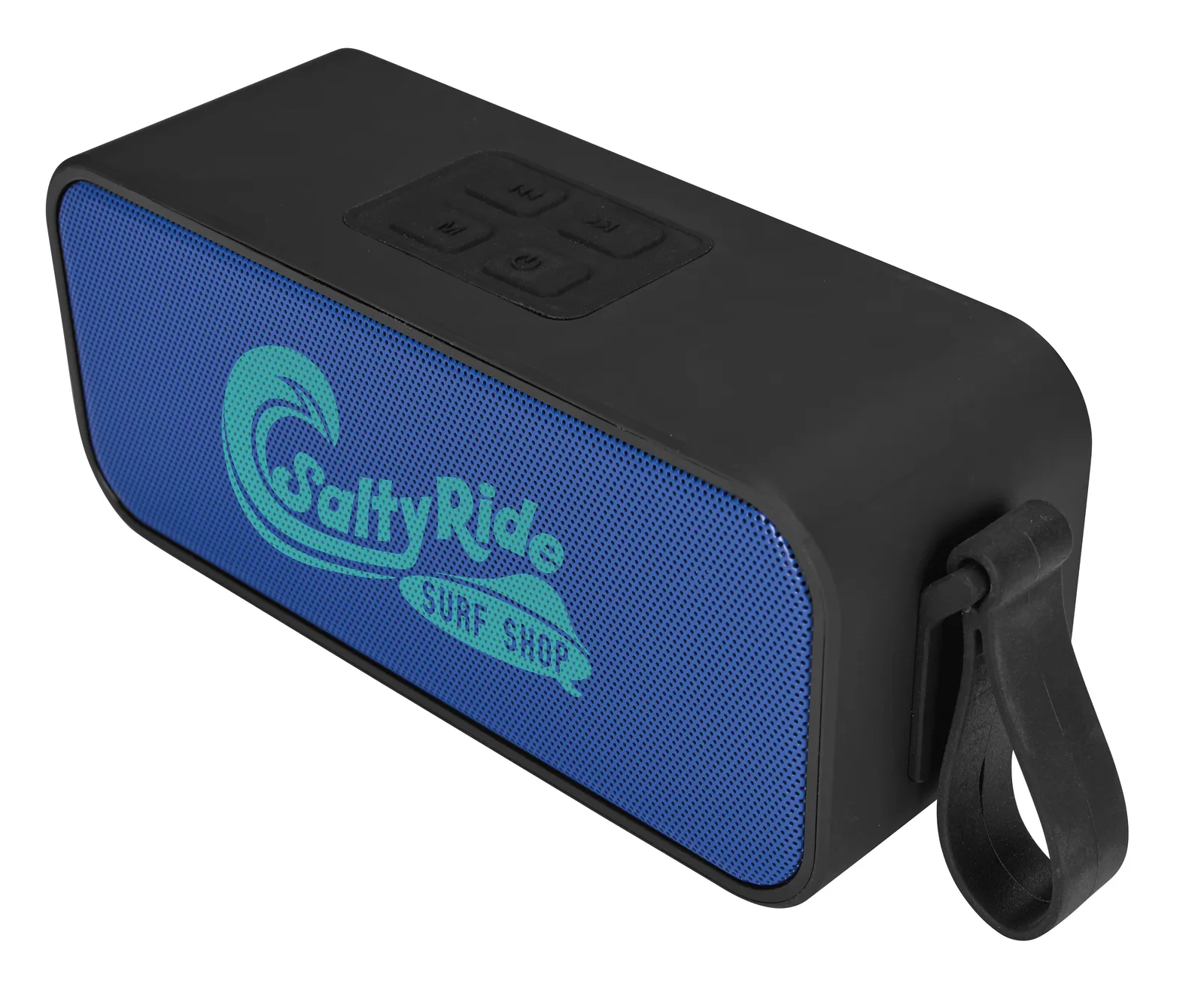 Waterproof Bluetooth Speaker IPX6 Fabric Front - 6.25 x 2.75 in - product view 5