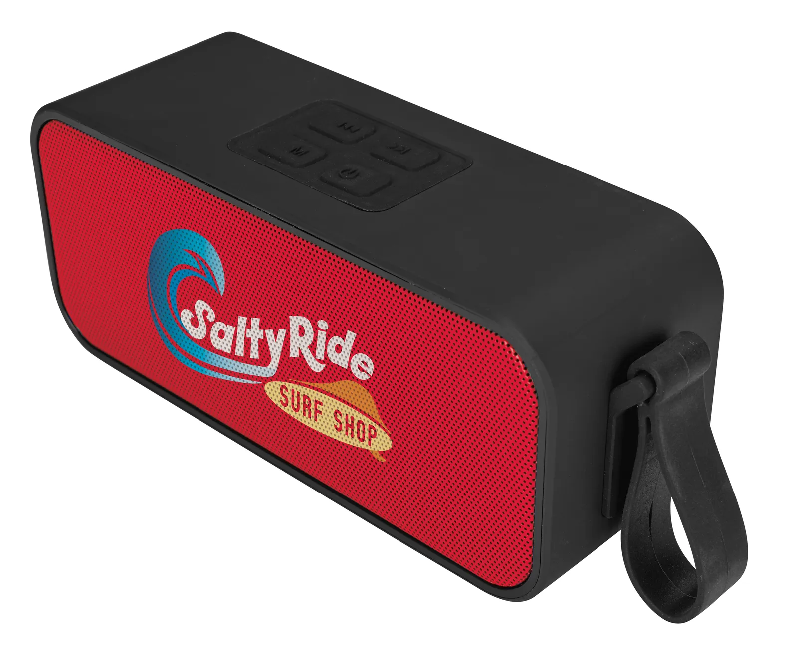 Waterproof Bluetooth Speaker IPX6 Fabric Front - 6.25 x 2.75 in - product view 9