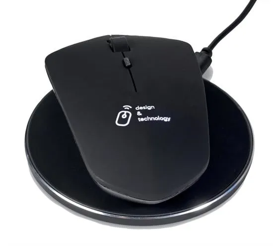 Wireless Mouse Charging Pad Combo 10W - 4.2 x 2.6 in