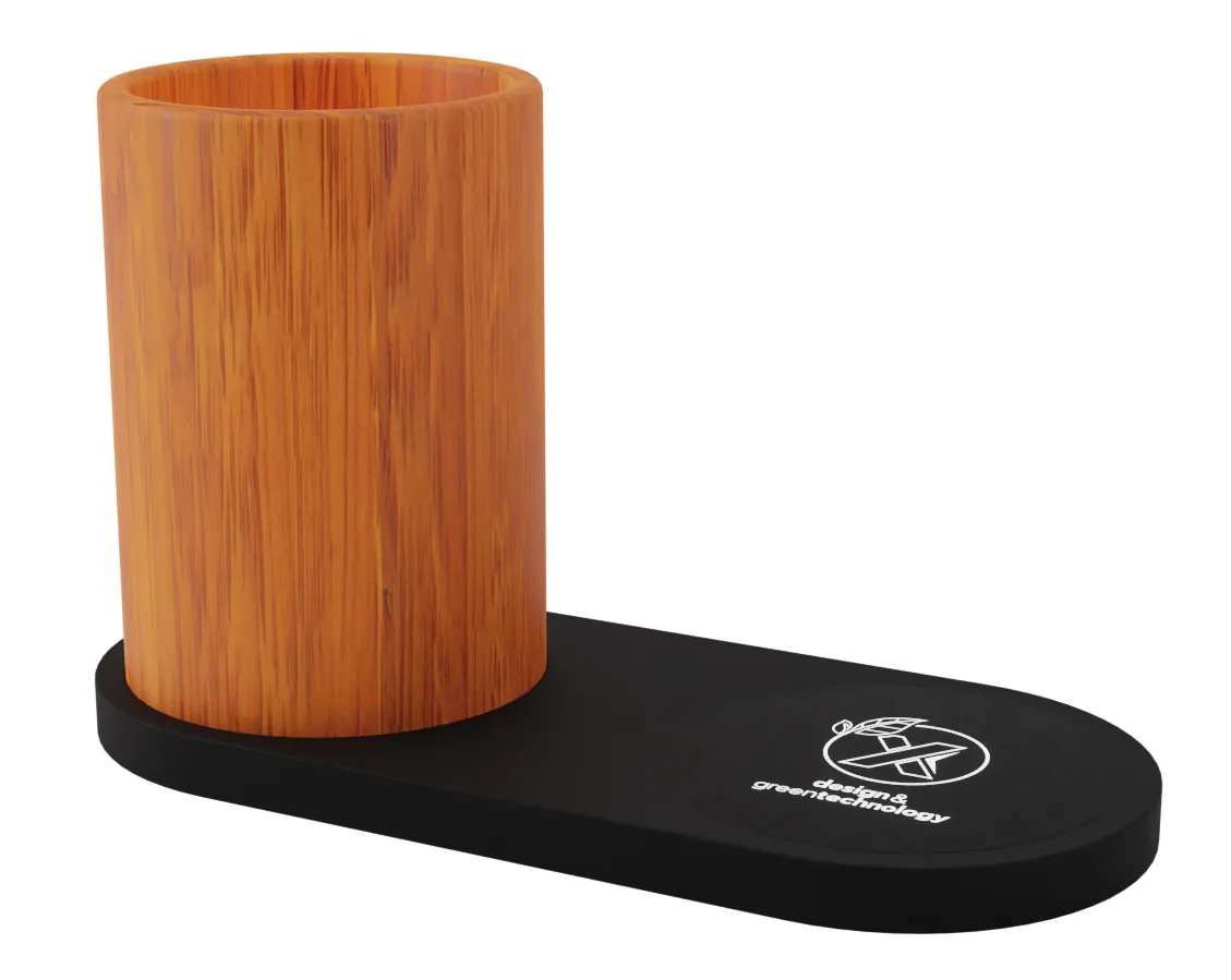 Desk Organizer with Wireless Charging Base Birch 10W - 7.1 x 3.3 in - product view 3