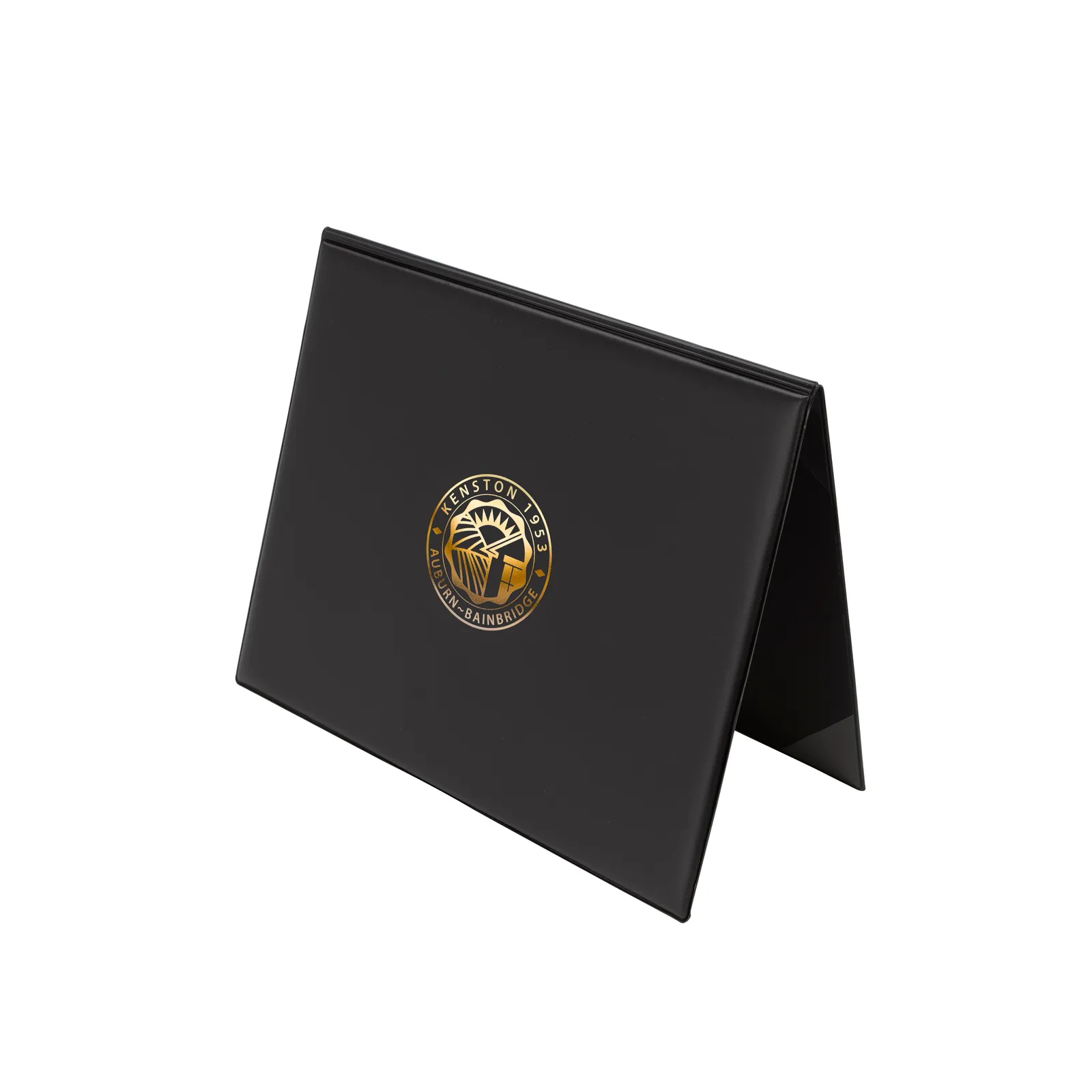 Certificate Holder Vinyl Foam Padded Dual Document - 11.75 x 9.5 in - product view 3