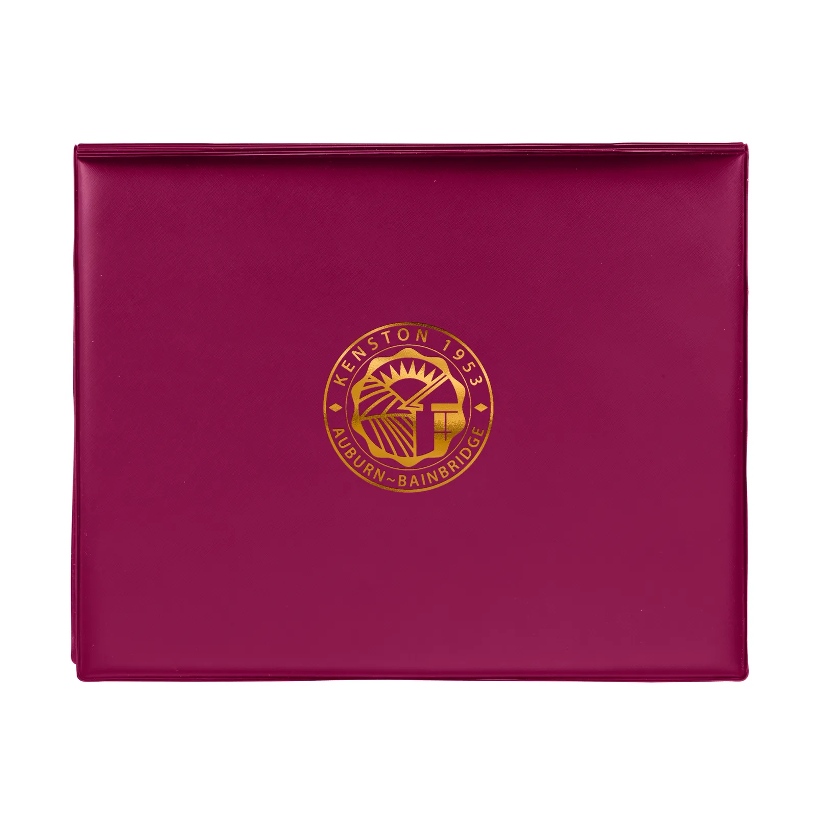 Certificate Holder Vinyl Foam Padded Dual Document - 11.75 x 9.5 in - product view 14