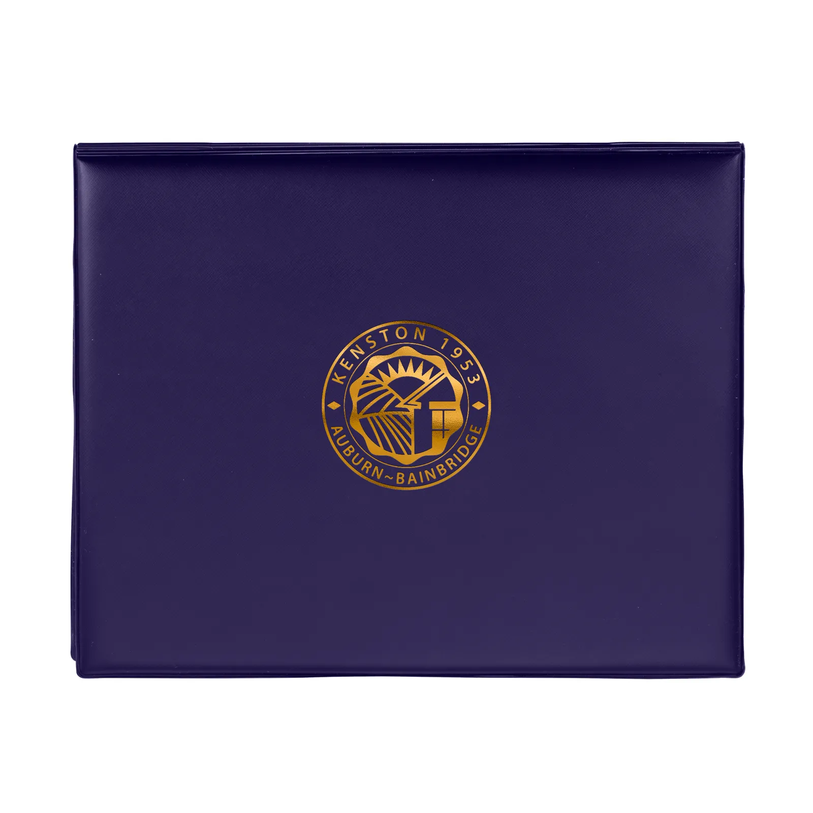 Certificate Holder Vinyl Foam Padded Dual Document - 11.75 x 9.5 in - product view 37