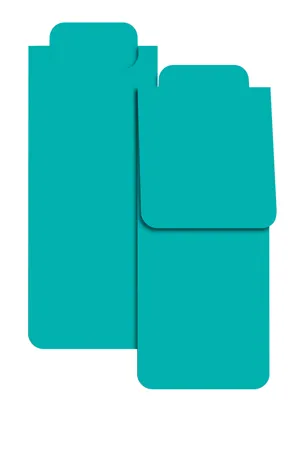 Large Magnetic Bookmark Laminated Coating - 4.25 x 1.75 in - product view 39