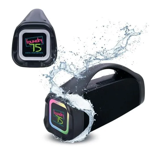 RGB Light Show Bluetooth Speaker Water-Resistant - 20W
