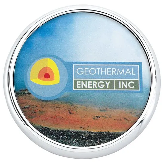 Leather Coaster Brass Trim Cork Back Radiant - 0.375 in H