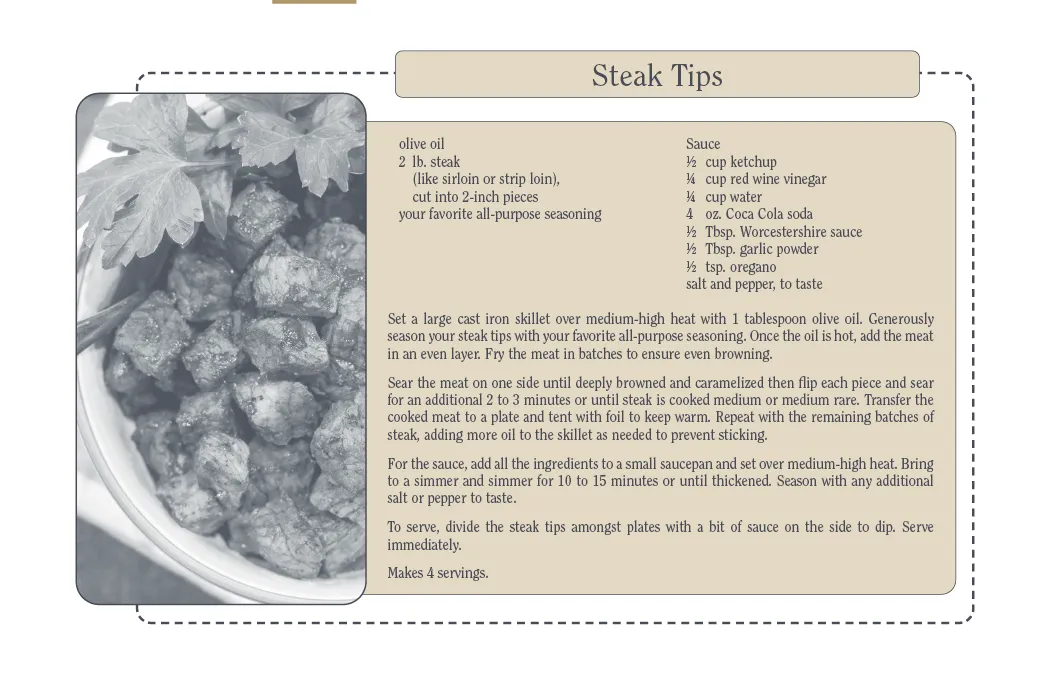 Recipe Pocket Calendar 12-Month Home Hints FSC - 14 in - product view 8