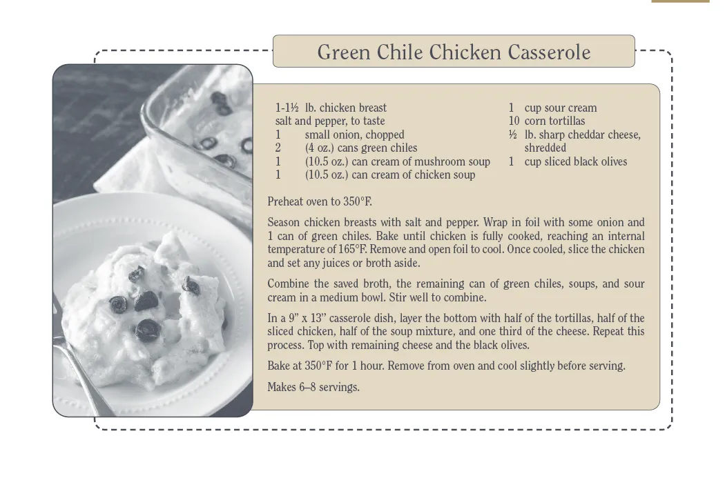 Recipe Pocket Calendar 12-Month Home Hints FSC - 14 in - product view 16