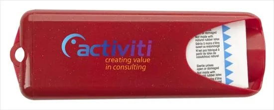 Nuvo Bandage Dispenser Metallic PP Plastic - 5 Pack