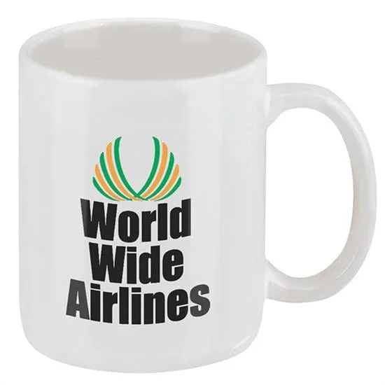 Stoneware Mug Classic C-Handle Glossy Finish - 11 oz